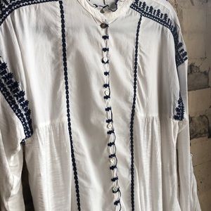 Lucky Brand cotton blouse